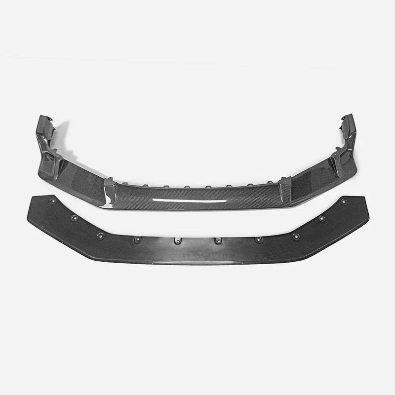 EPR carbon fibre accessories for 17 onwards Civic Type R FK8 JS-S Type front lip 2 Pcs Enhance the appearance of automobiles