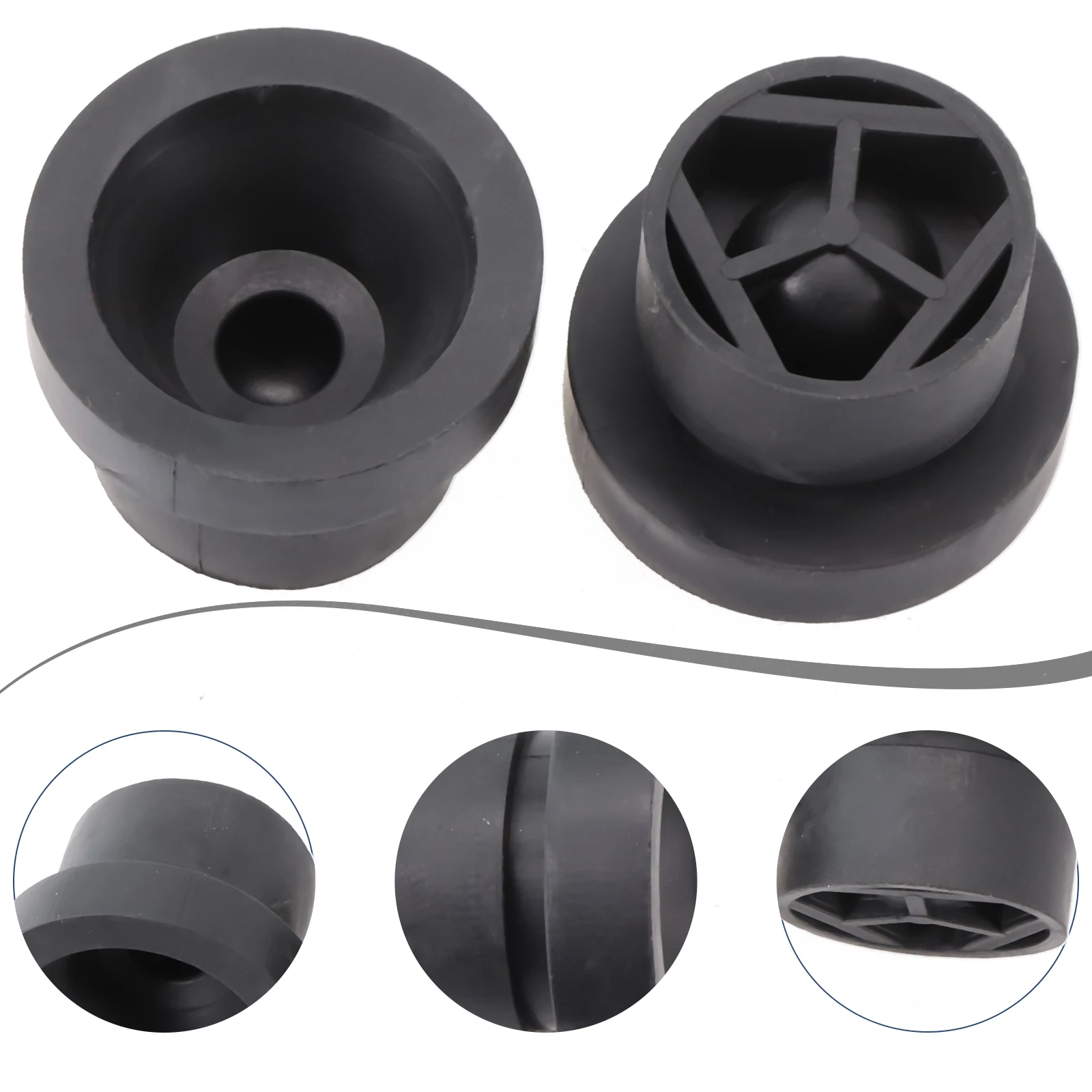 2Pcs Car Engine-Cover Rubber-Grommet For Ford For Focus For For Mondeo Mk4 For For S-Max 7M5Q-6D277-AA 1555641