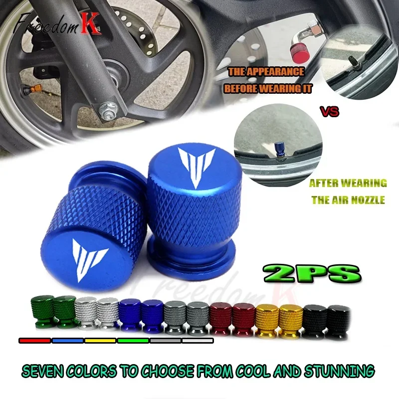 Motorcycle Wheel Tire Valve Stem Caps Dustproof Cover For  MT01 MT09 MT07 MT10 MT03 MT 09 07 03 10 MT-09 MT-07 MT-10 MT-03