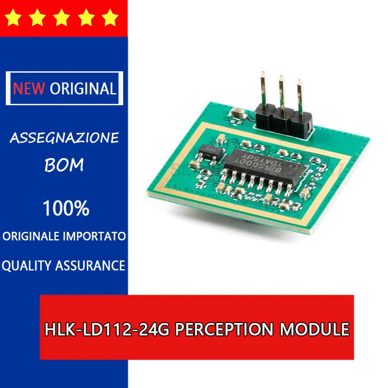 Low power consumption of HLK-LD112-24G 24GHz millimeter wave radar sensor