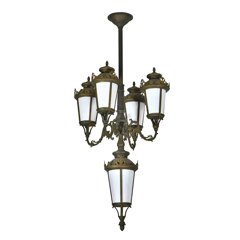 Classical Vintage Outdoor Lantern Lamps up and Down E27 Lamp Holder Wall Mounted Garden Light DHD-6042