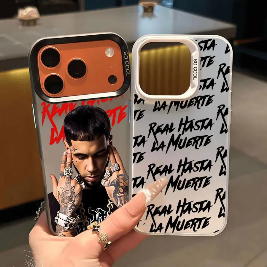 Phone Case For iPhone 18 17 16 15 14 13 12 11 Pro Max 8 7 Plus Mini X XR XS SE 2020 2022 Shockproof Cover Rapper Anuel AA