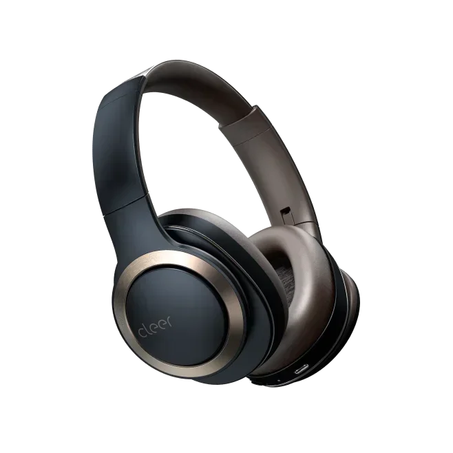 Enduro ANC BQB Certificate ANC Noise Cancelling Over Ear Headphones Bluetooth 5.1 Hi-res Mic Bass 3D Surround Sound Headset