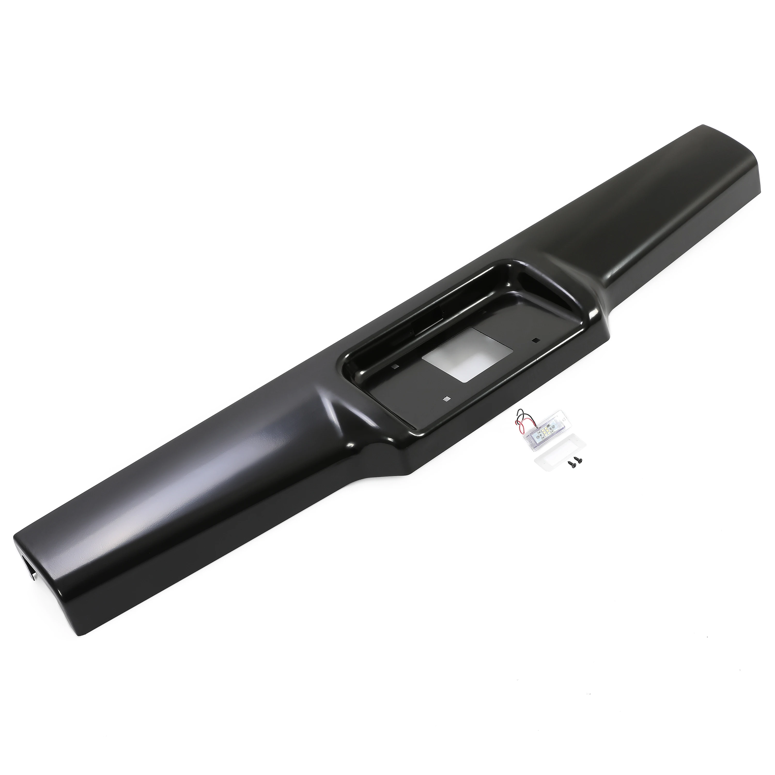 

Factory Hot Selling Rear Bumper Roll Pan + License Plate Light for 82-93 Chevy S10 GMC S15 Sonoma