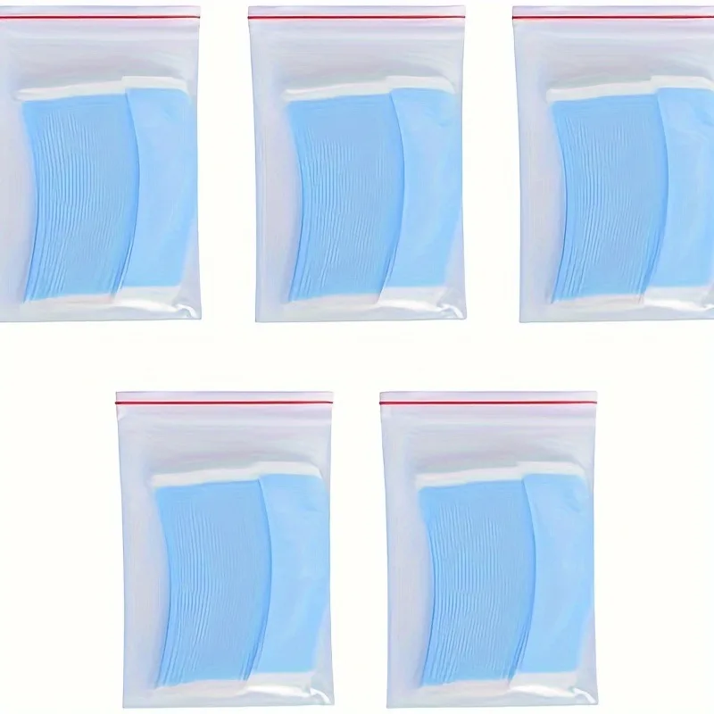 

180pcs Curved Walker Tape Double-Sided Ultra-Hold Hair System Tape Bonding Glue for Salon Lace Front Systems And Men's Toupees