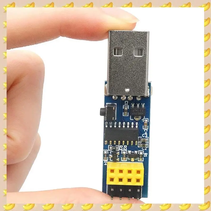 A45U 2X USB zu ESP8266 Breakout CH340C ESP-01 Prog Wifi Programmierer Downloader Adapter mit Reset Auto Download Schaltung