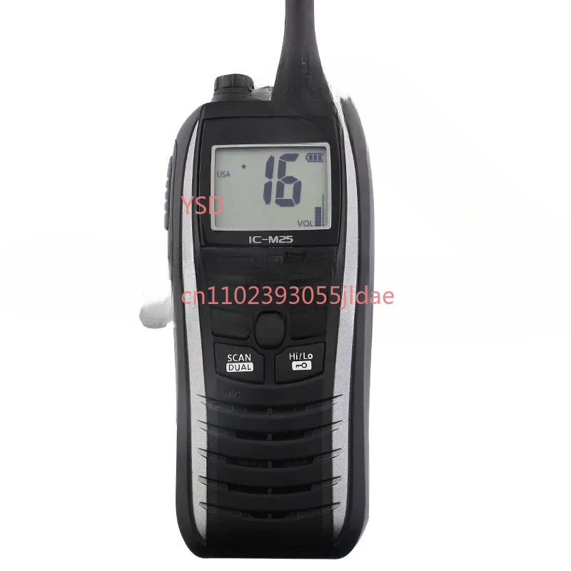 

IC-M25 Морское УКВ-радио — Водонепроницаемая профессиональная FM-морская рация IPX7