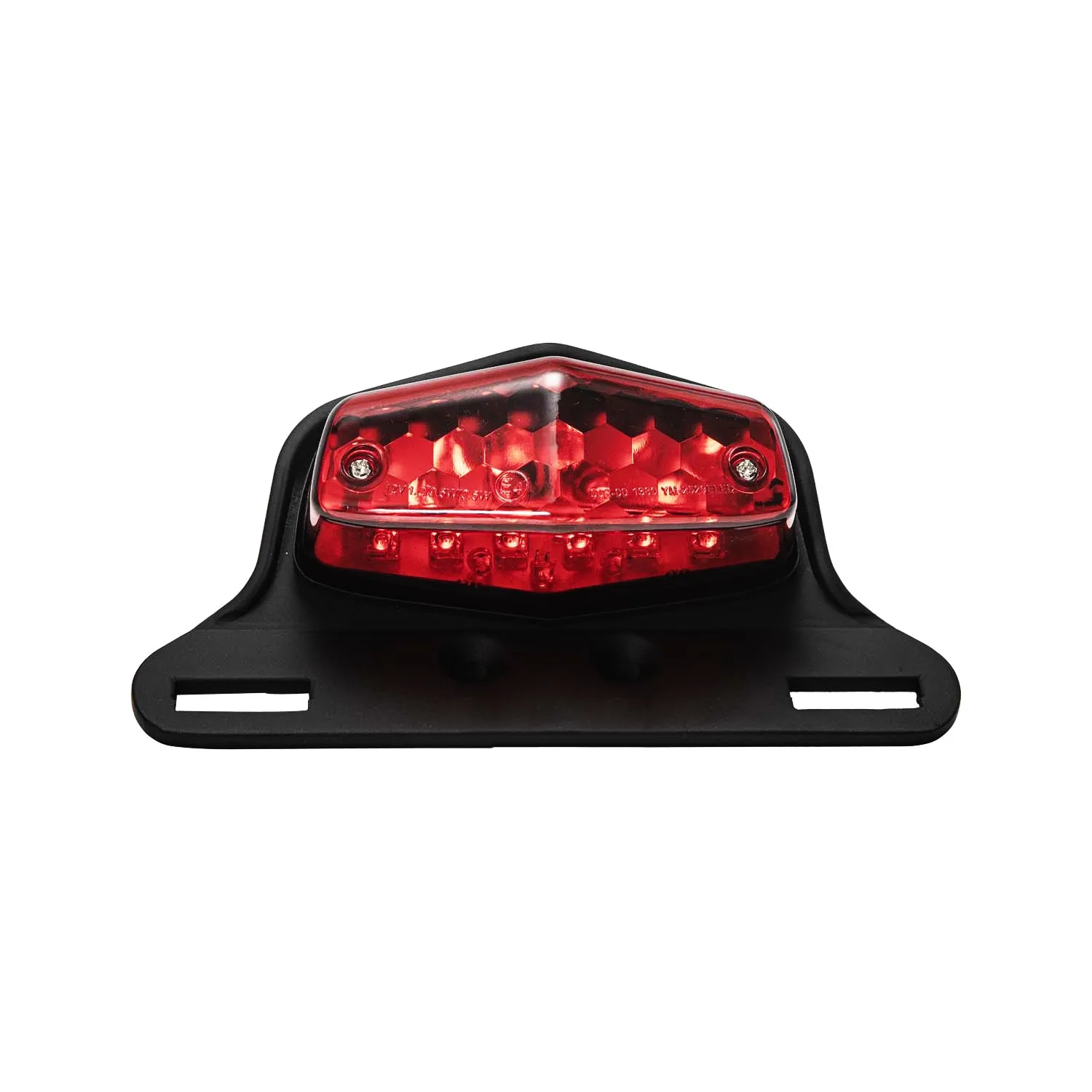 Enquêter arrière LED moto vintage classique, style Lucas, Triumph British 73Inboulon t