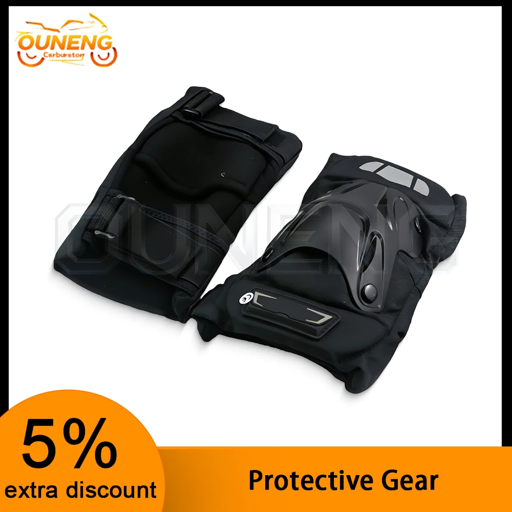 Motorcycle Knee Protector Braces Support Anti Collision Protection Motocross Riding Anti Slip Wear Resistant Knee Pads