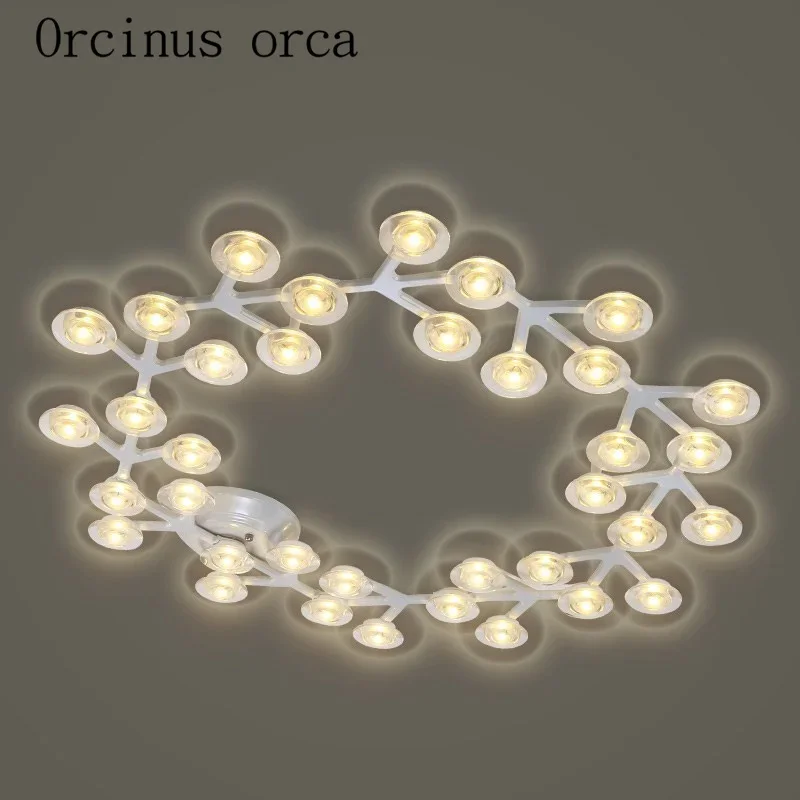 

Nordic simplicity modern star ceiling light creative home LED ceiling lamp living room warm and romantic room bedroom