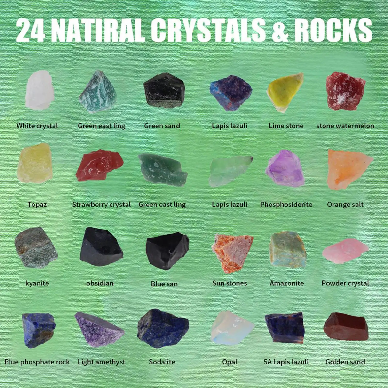 

Рождественский адвент-календарь для детей Коллекция рок Адвент-календарь 2025 Адвент-календарь для детей с 24 драгоценными камнями и другом