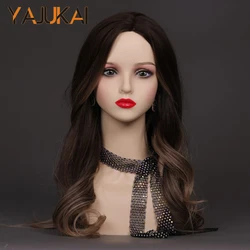 Flame Red Lips Dummy Head For Wig Display PVC Bust Mannequin Head To Put Wigs Fursuit Head Base Wig Mannequin Head With Makeup