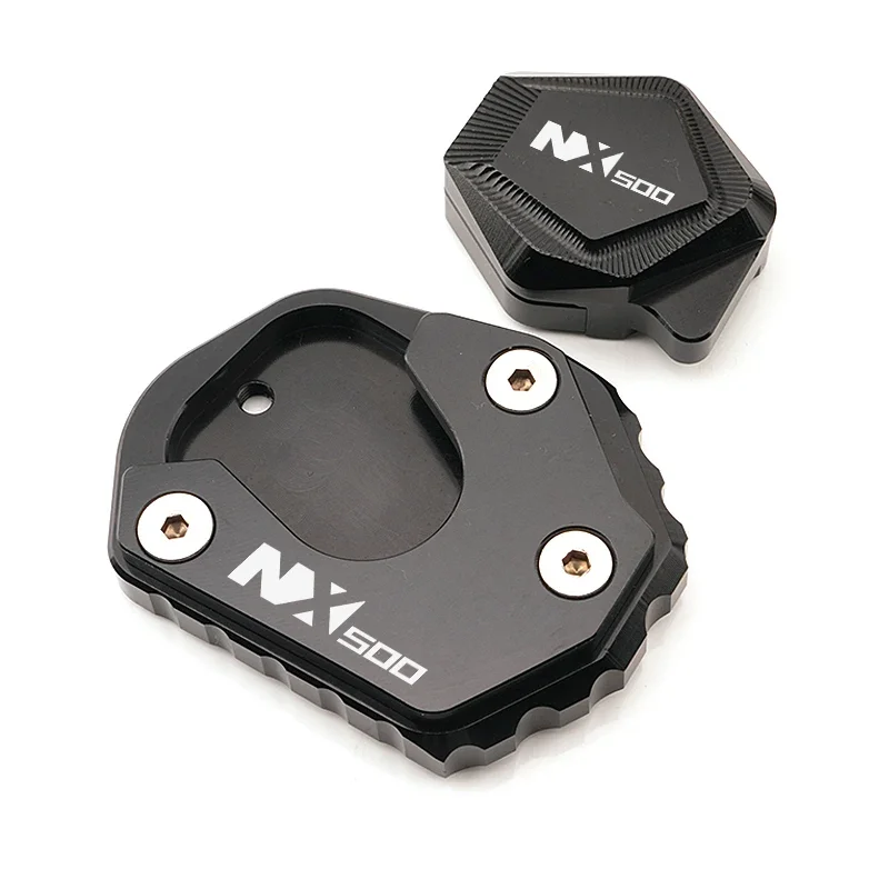 لهوندا NX500 NX 500 nx500 2023-2025 + NX500 اكسسوارات دراجة نارية CNC الجانب حامل تكبير ودعم مسنده العمود مساعد #6