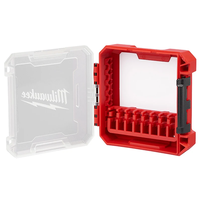 Milwaukee 48-32-9930 PACKOUT Small Compact Case Drill Support For 1/4“ Hex Bits Storage Tool Box Only