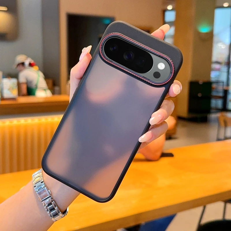 حافظة هاتف خلفية شبه شفافة لهاتف Google Pixel 10 ProXL، لهاتف Google Pixel 10 Pro XL غطاء حماية غير لامع من مادة البولي يوريثان + PC #6