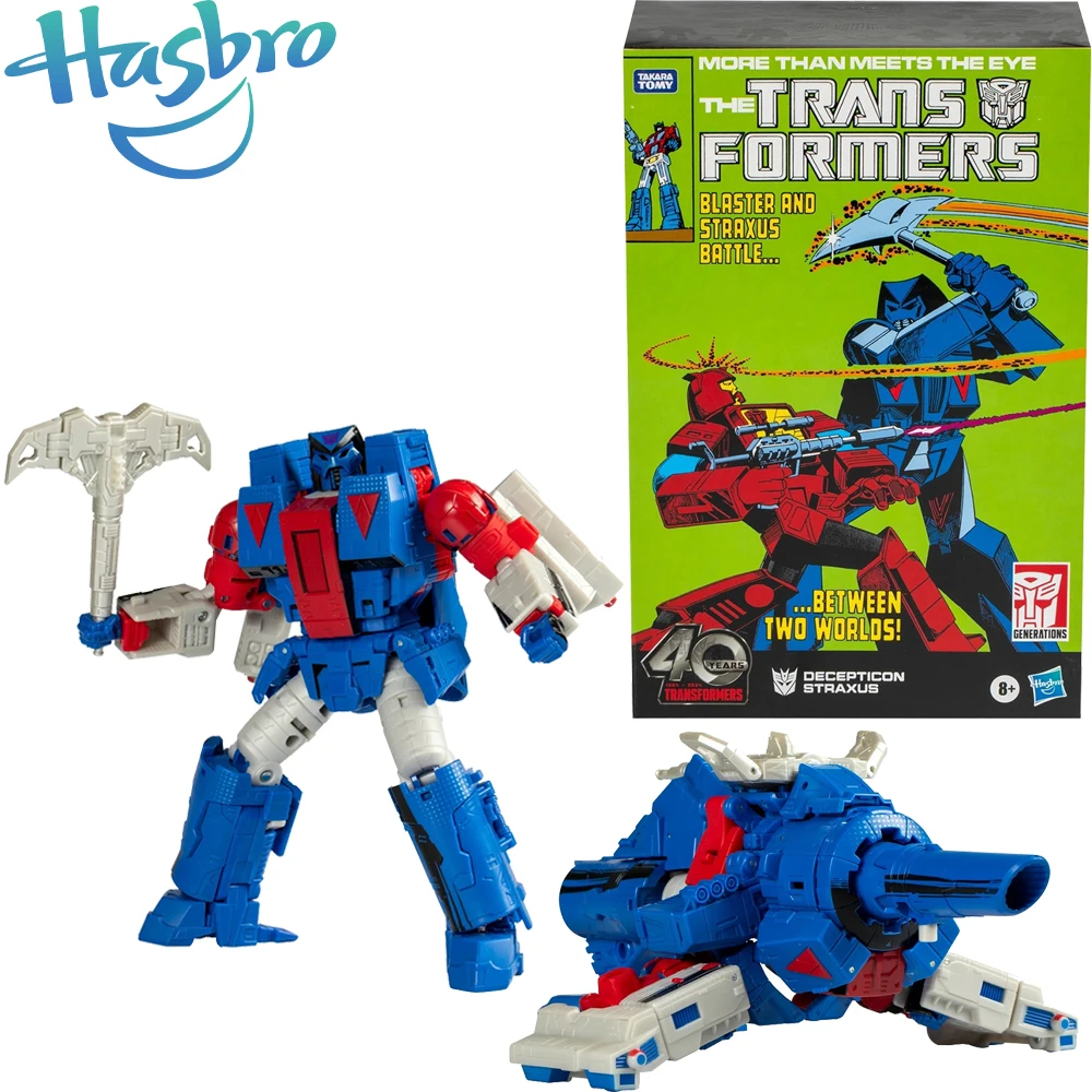 W magazynie oryginalny Hasbro Transormrs Generations edycja komiksowa Decepticon Straxus figurki robota zabawki modele prezenty