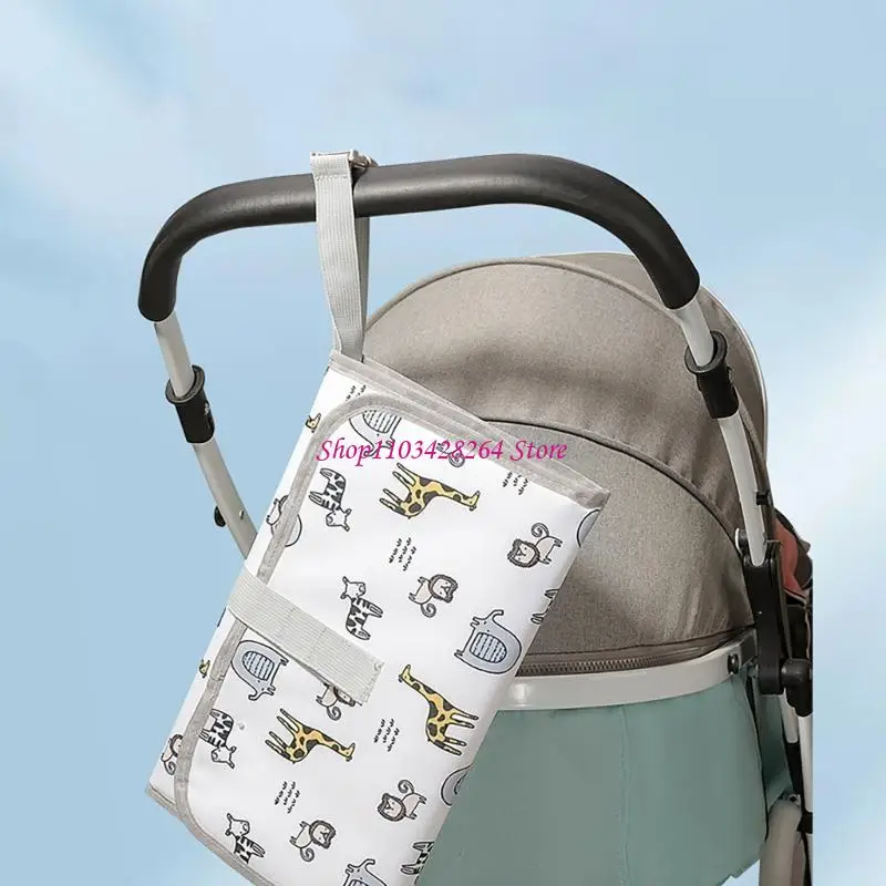 وسادة تغيير حفاضات الأطفال الملائمة للسفر، حقيبة الأم المريحة والمحمولة وسادة بول للرضع #1