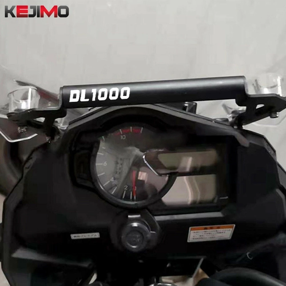 Aliminum Phone Holder Stand GPS Navigation Plate Bracket For Suzuki DL 650/XT vstrom DL 1000 V-Strom V-Strom 1000 2017 2018 2019