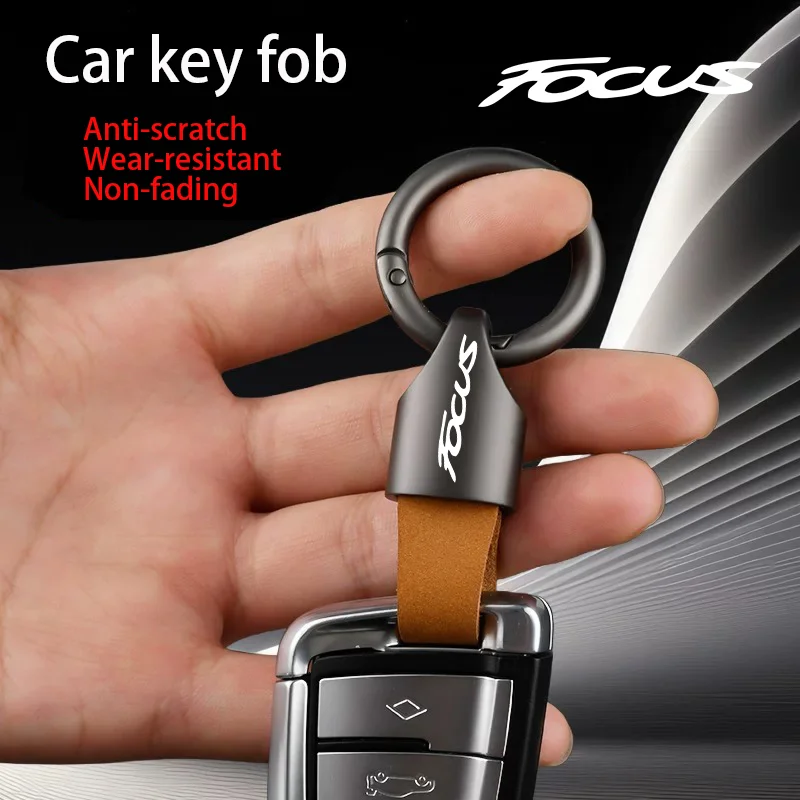 

Car key ring metal ring key chain pendant for Ford Focus mk3 mk2 st 2017 mk4 2011 2020 2014 2018 2024 Acces