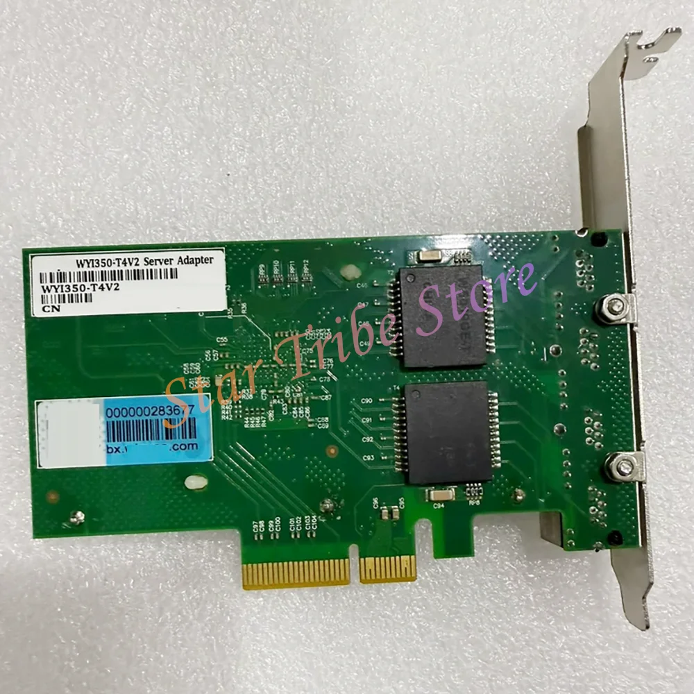 WYI350-T4V2 PCI-E X4 Server 4  - đánh giá và giá Gigabit Network Card