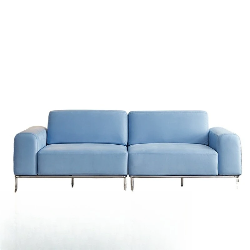 LMM Living Room Simple Modern Dopamine-Style High-Leg Fabric Detachable Washable Module Combination