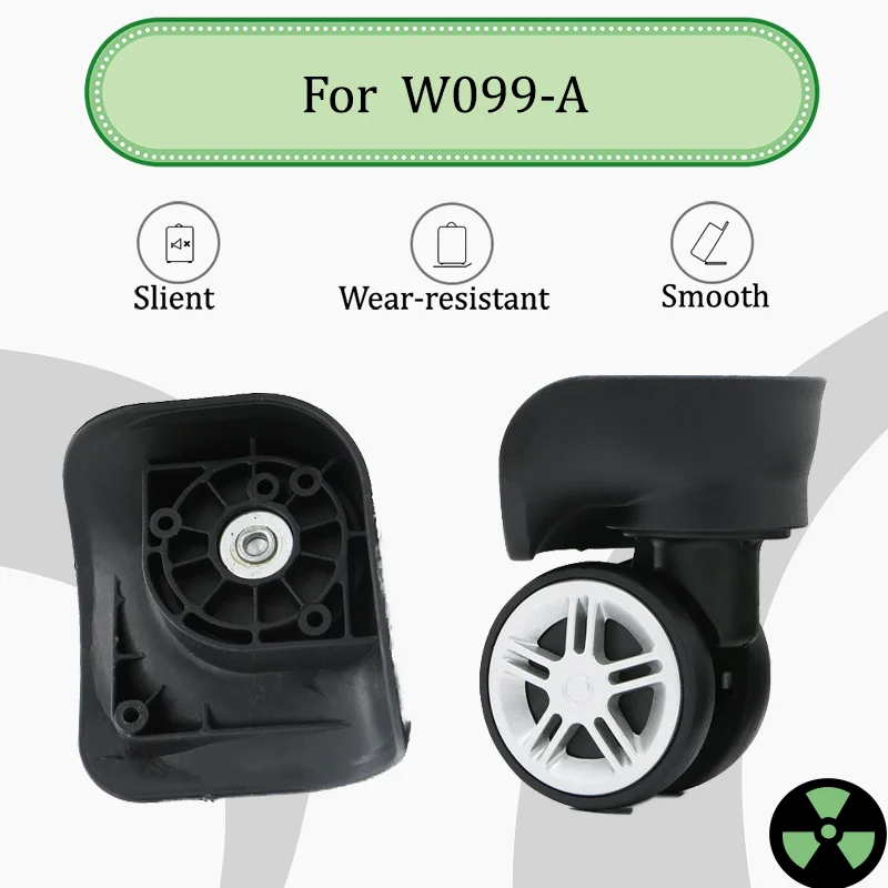 

For W099-A Wear-Resistant Luggage Replacement Parts 360-Degree Swivel Wheels Pressure-Resistant & Slip-Resistant Quiet Operation