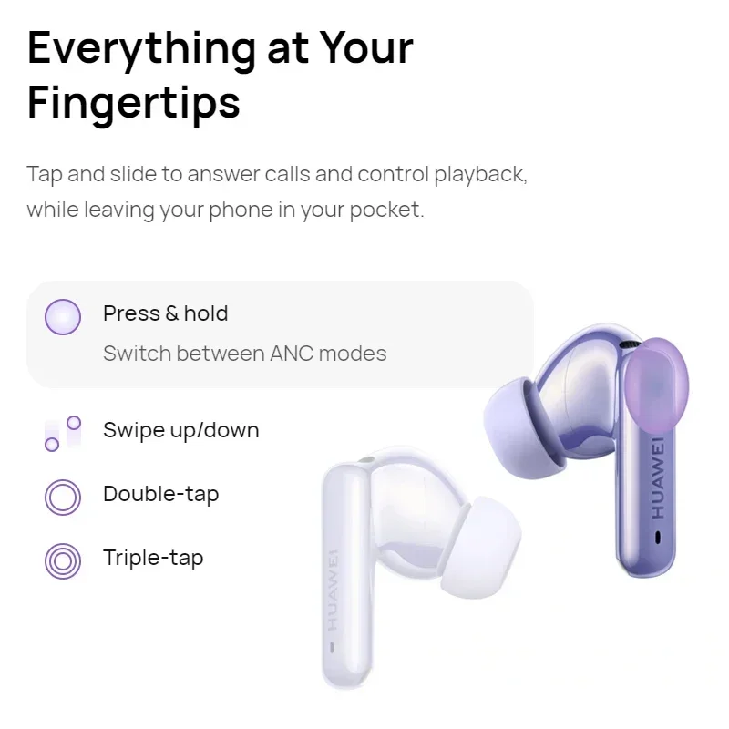 الأصلي هواوي FreeBuds 6i سماعة لاسلكية تعمل بالبلوتوث سماعة ذكي ديناميكي ANC 3.0 ستيريو الرياضة سماعة لكمة باس سماعات #4