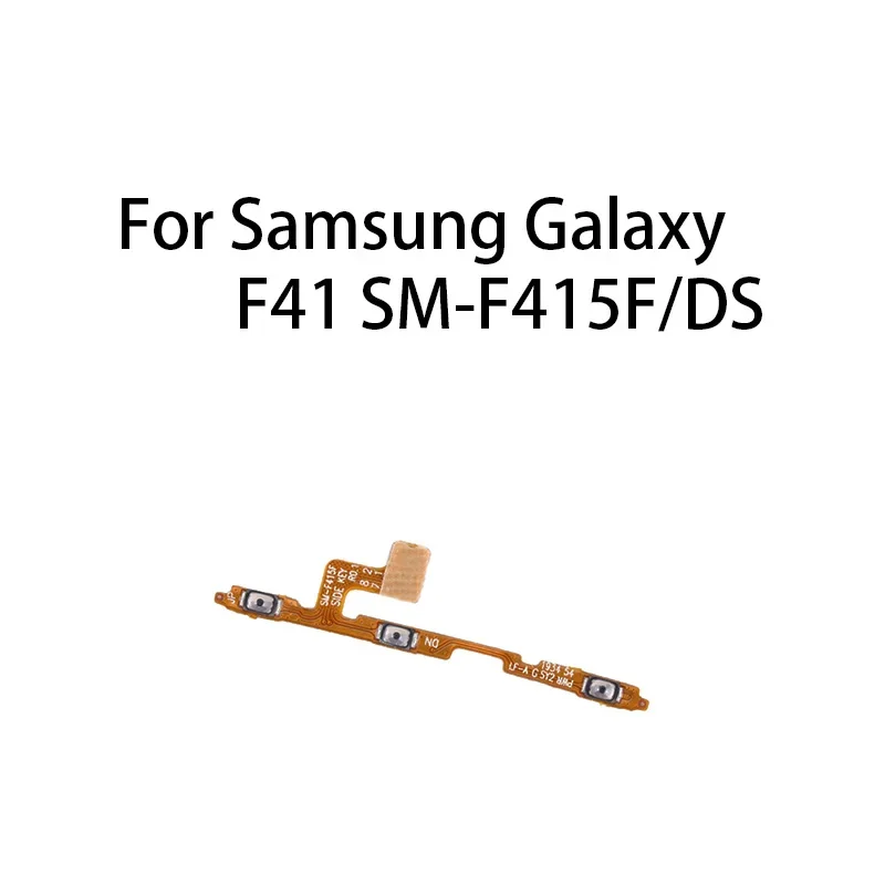 Power ON OFF Mute Switch Control Key Volume Button Flex Cable For Samsung Galaxy F41 SM-F415F/DS