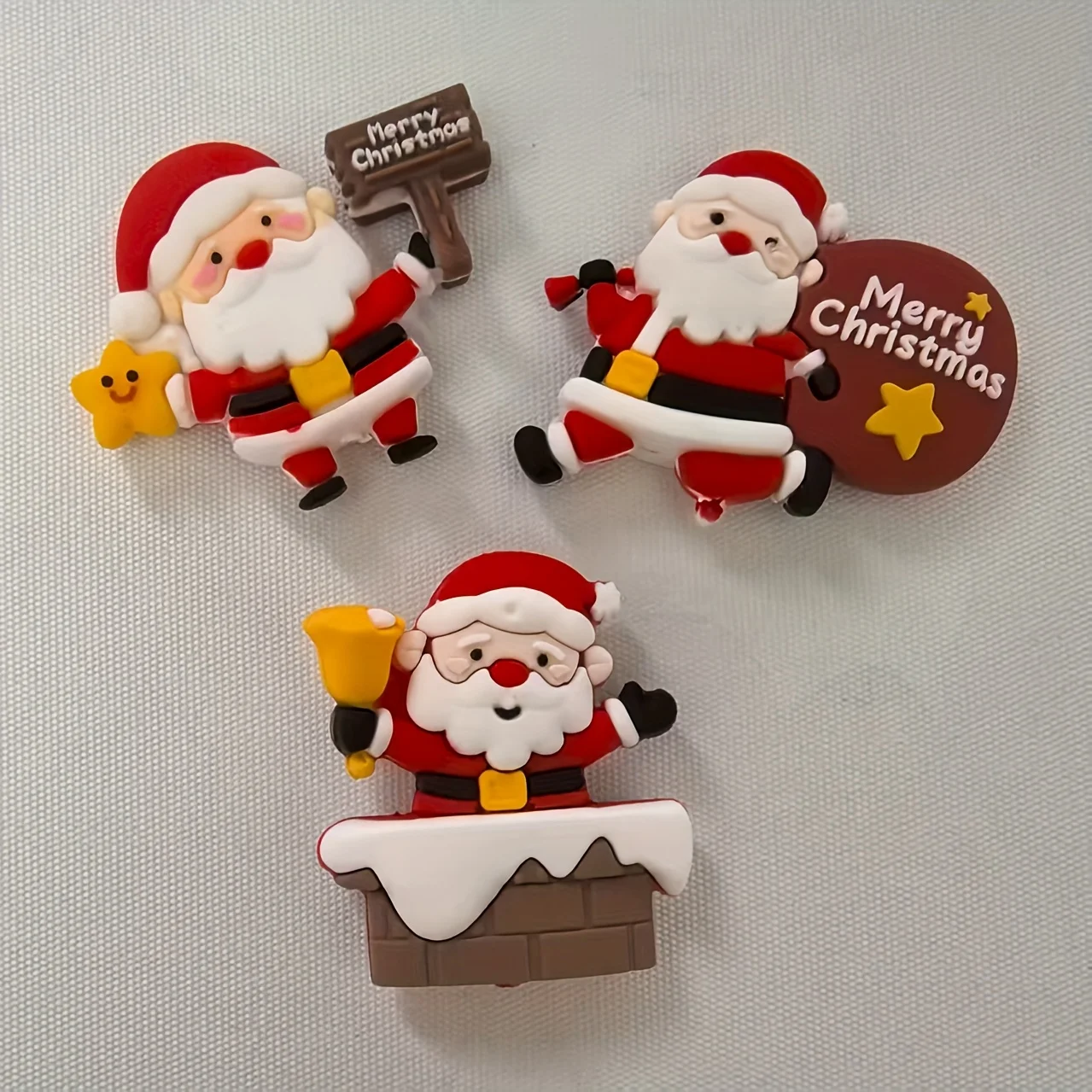 10 teile/satz Weihnachten Kuchen Topper Santa Claus Designs Geeignet für 2026 Frohe Weihnachten Neue Jahr Party Dekoration Beste Giving Geschenk