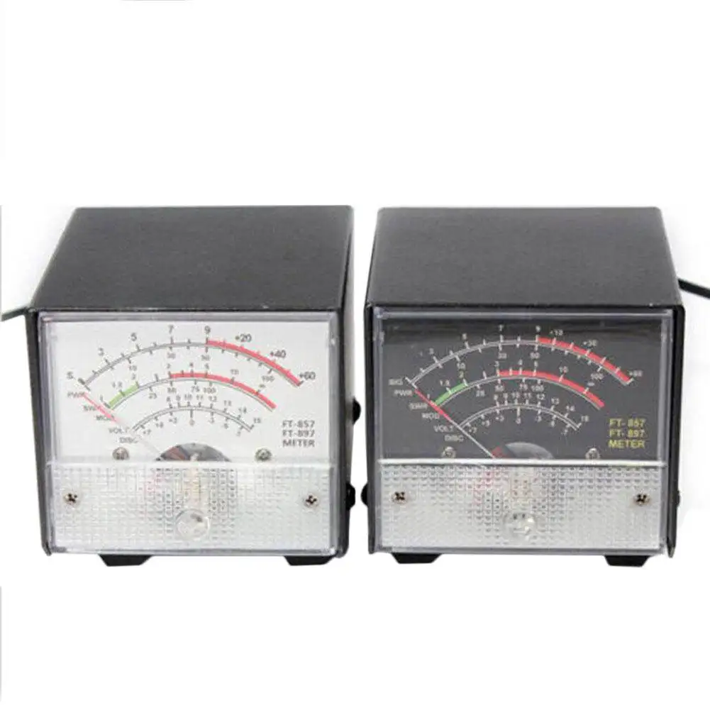 External Power & SWR Meter for YAESU FT-897 FT-857， Metal Case Multi-Function Expansion Unit