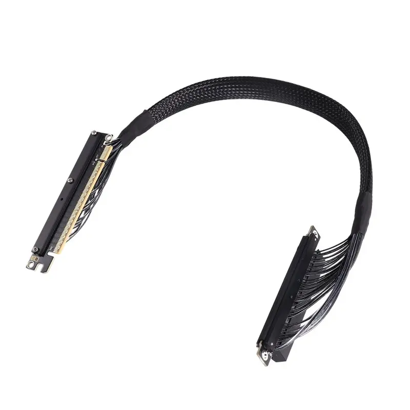N36R-Dual Reverse Pcie 5.0 X16 K33UF-TL 512Gbps High-Speed Cable For RTX 50 RX 90Xx Series Gpus Forth 30CM