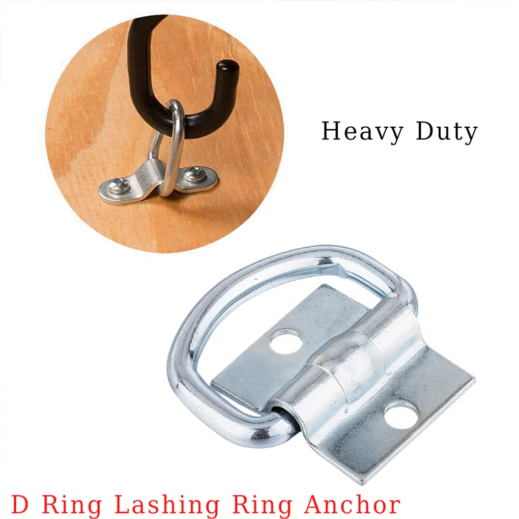 4pcs/set Heavy Duty Tie Down Ring Ring Load Anchor Lashing Ring Van Truck Accessories Truck