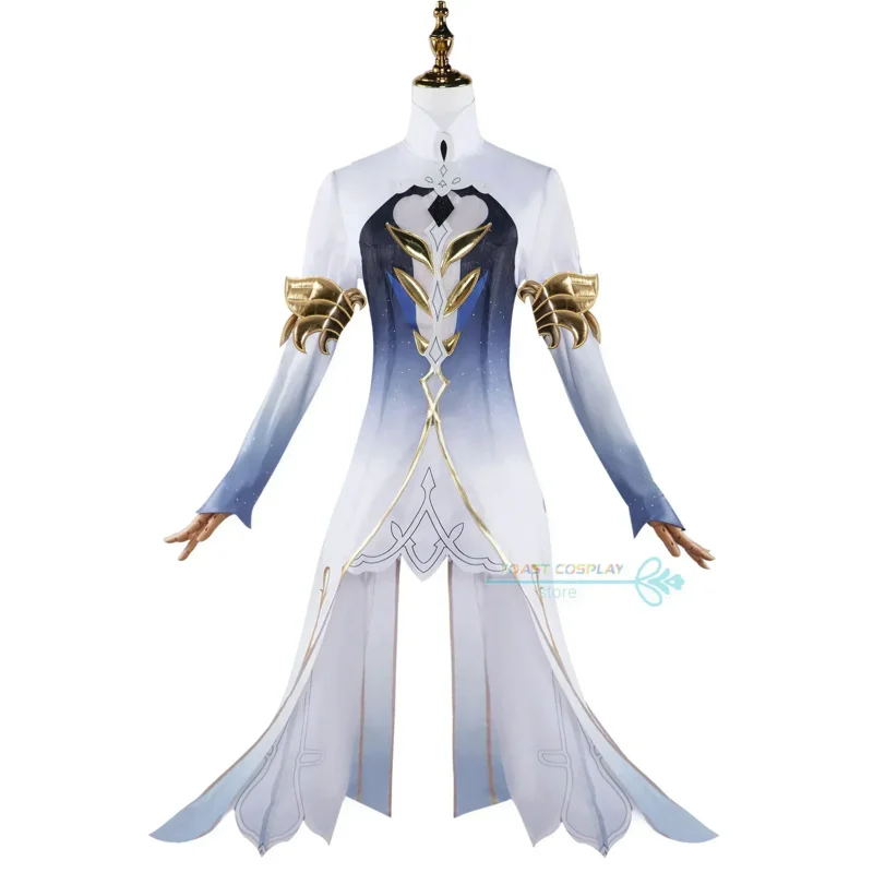 Furina Cosplay Game Genshinimpact Focalors Cosplay Costume Fontaine Water God Costume Focalors Dress Wig Full Set Anime Suits