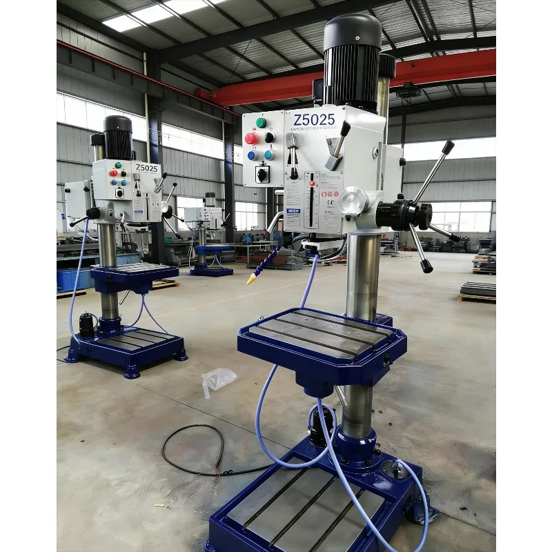 Column Drilling Machine Home Use High-Accuracy 45mm Max Drilling Diameter 220V/380V 130mm Spindle Travel 2.2kW Z5045