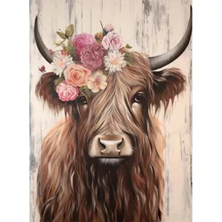 AB Diamond cross stitch Animal Cow 5D DIY Diamond embroidery rhinestone painting Diamond Painting