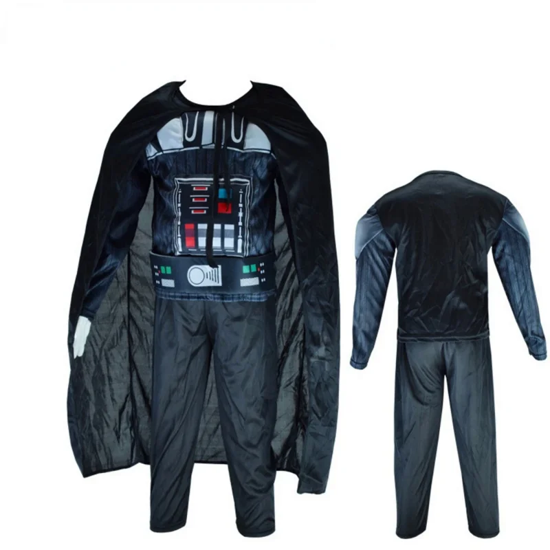 Costumes de cosplay pour enfants, combinaison musculaire, Dark Vador, Skywalker, Stormtrooper impérial, collants Zentai, Halloween