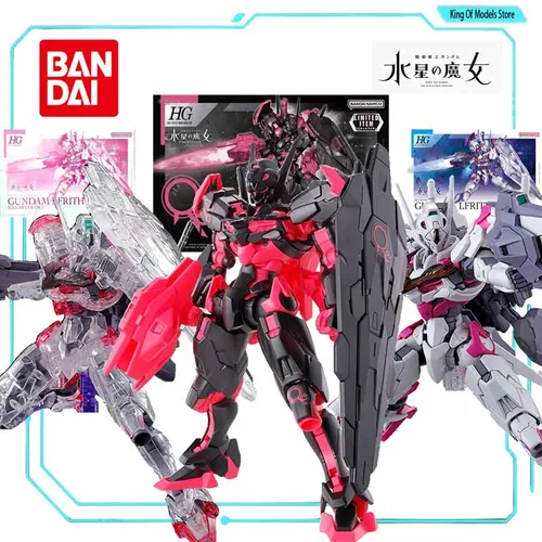 반다이 오리지널 건담 애니메이션 모델, RG 1/144 MS-06R-1A 블랙 TRI-STARS ZAKUⅡ 액션 피규어 조립 모델, PB 장난감, 어린이용 선물 