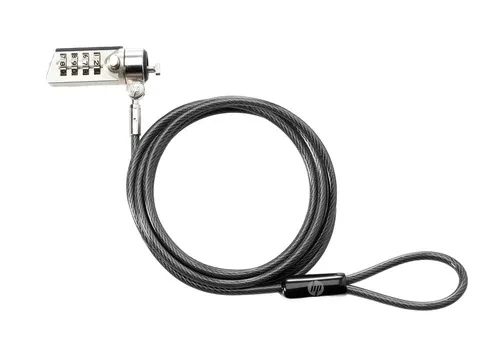 

HP T0Y15UT Laptop Combination Cable Lock - 6 Feet - 4 Digits Locking Combination