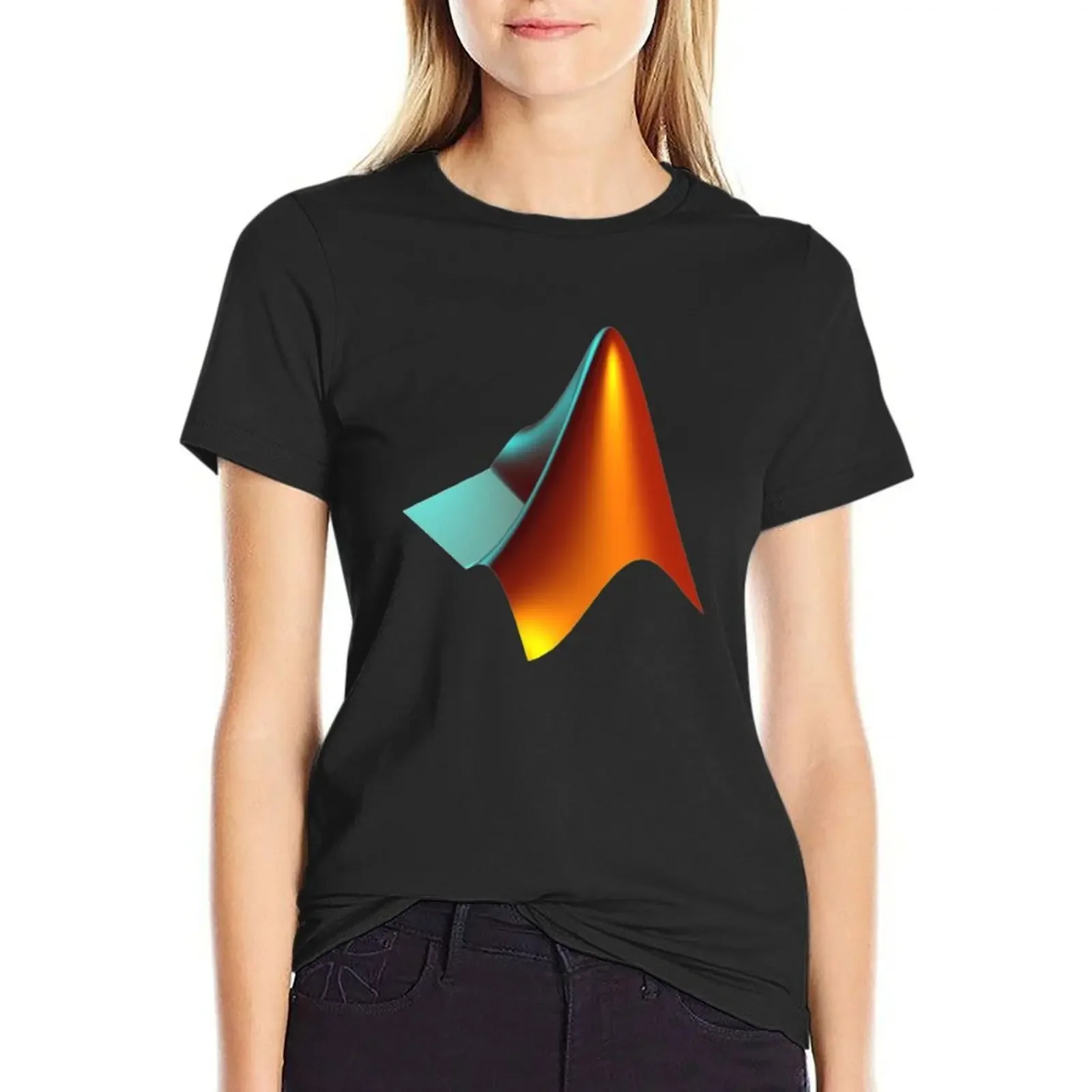 MATLAB T-Shirt quick-drying plain designer clothes Women luxury