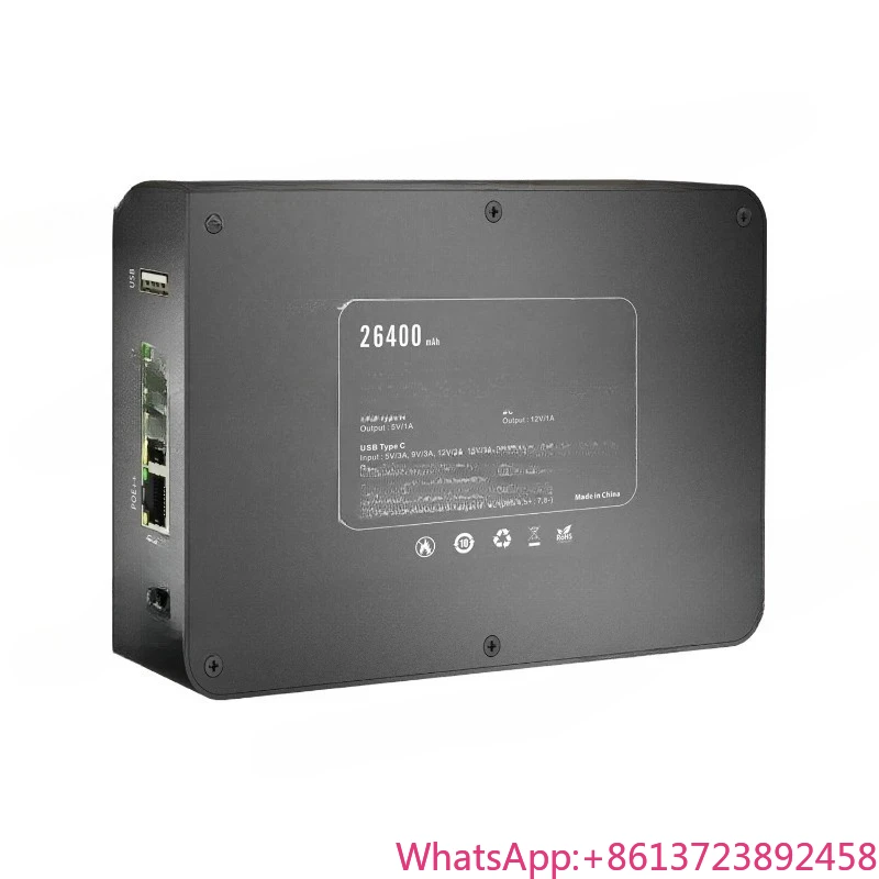 Power Bank PoE 802.3af/at/bt con Wi-Fi 24V/48V para Proyectos ISP en Interiores y Exteriores, Compatible con Ubnt/Cambium