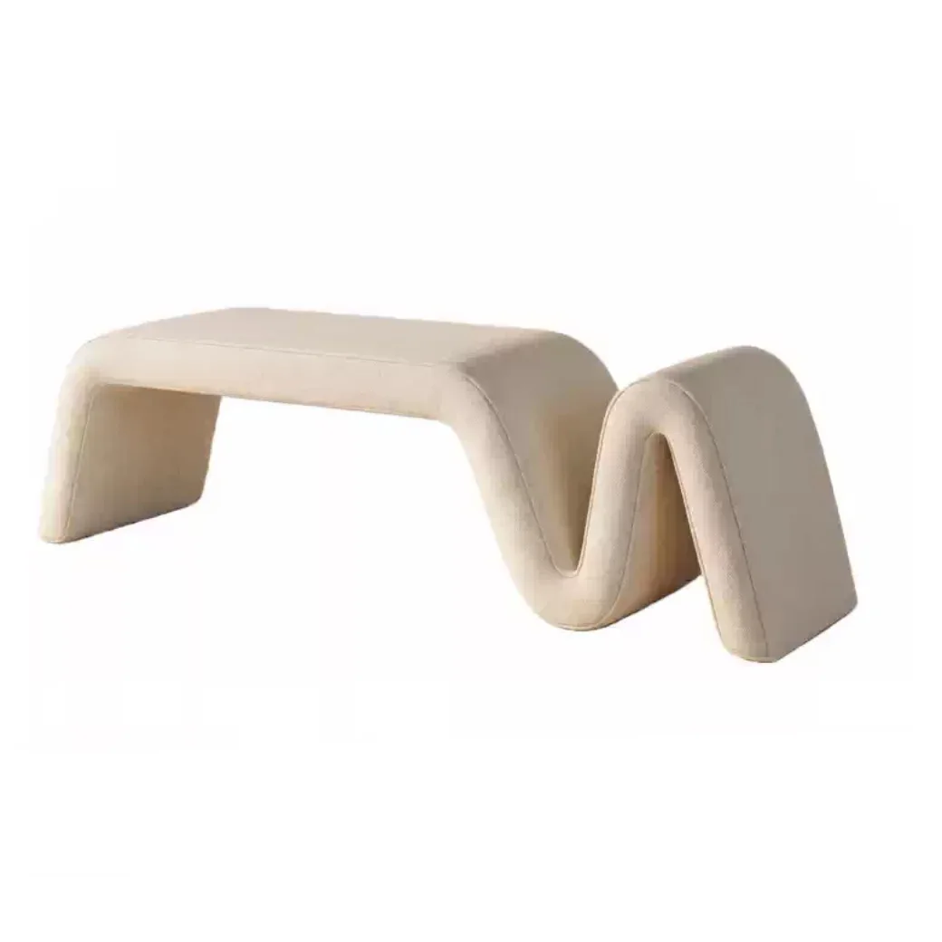 

Современная мебель для гостиной: креативный дизайн, тканевая скамья, модный пуфик, табурет для прихожей, журнальный столик для дома и отеля.