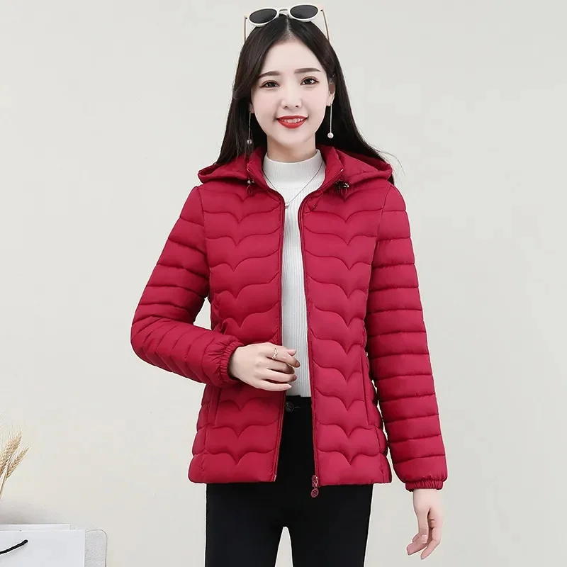 Loose Women Jacket Winter Women Jacket Warm Parkas 2024 New Female Thicken Snow Coat Cotton Padded Hooded Outwear 6XL