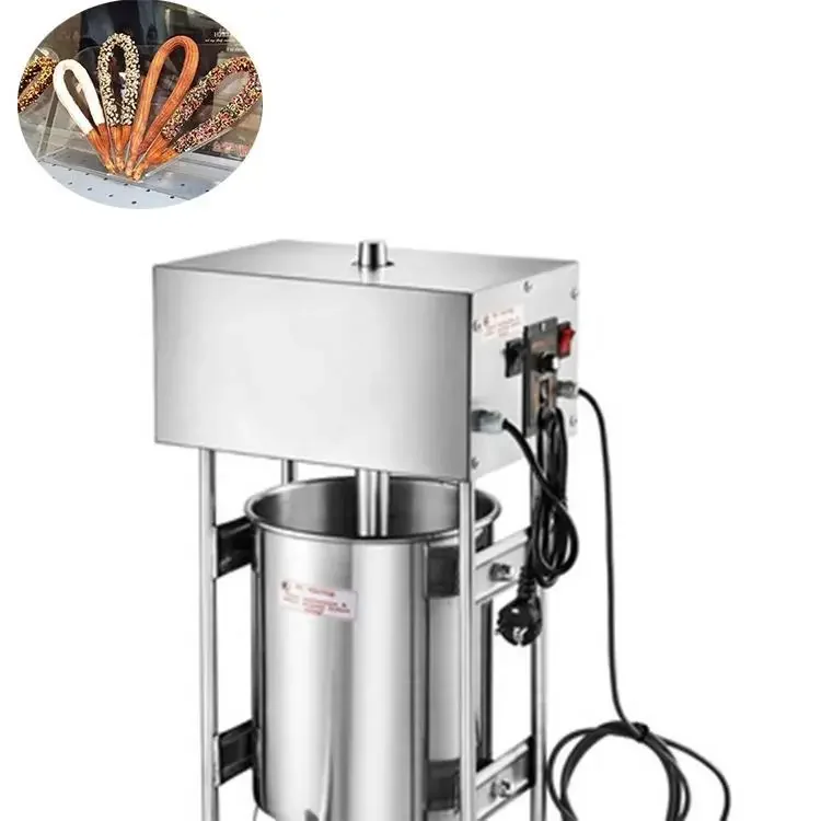 Spanish Churros Making Equipment Fully Automatic Spanish Mini Churros Making Machine Making Churros 5L/7L/10L/12L/15L
