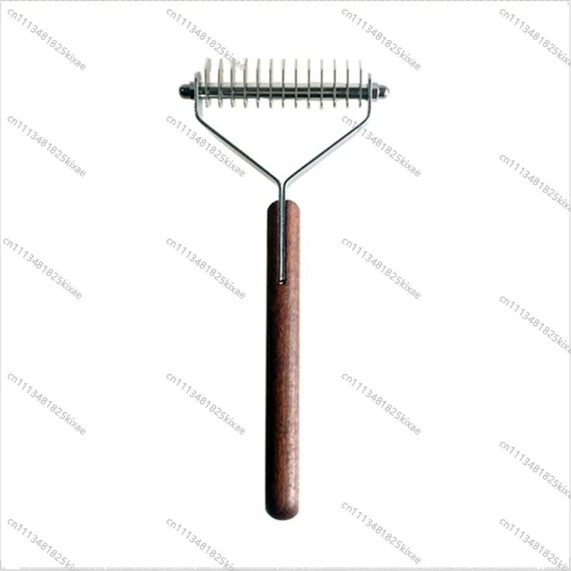 For pets, open-knot comb, Y-shaped bottom-removing fleece comb, dog hair brush, shaving knife, floating hair removal