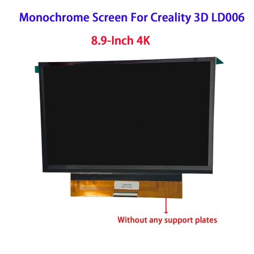 Pantalla LCD bW para impresora 3D, sin placa de soporte, 8,9 pulgadas, 4K, monocromática, Creatty3D, LD006