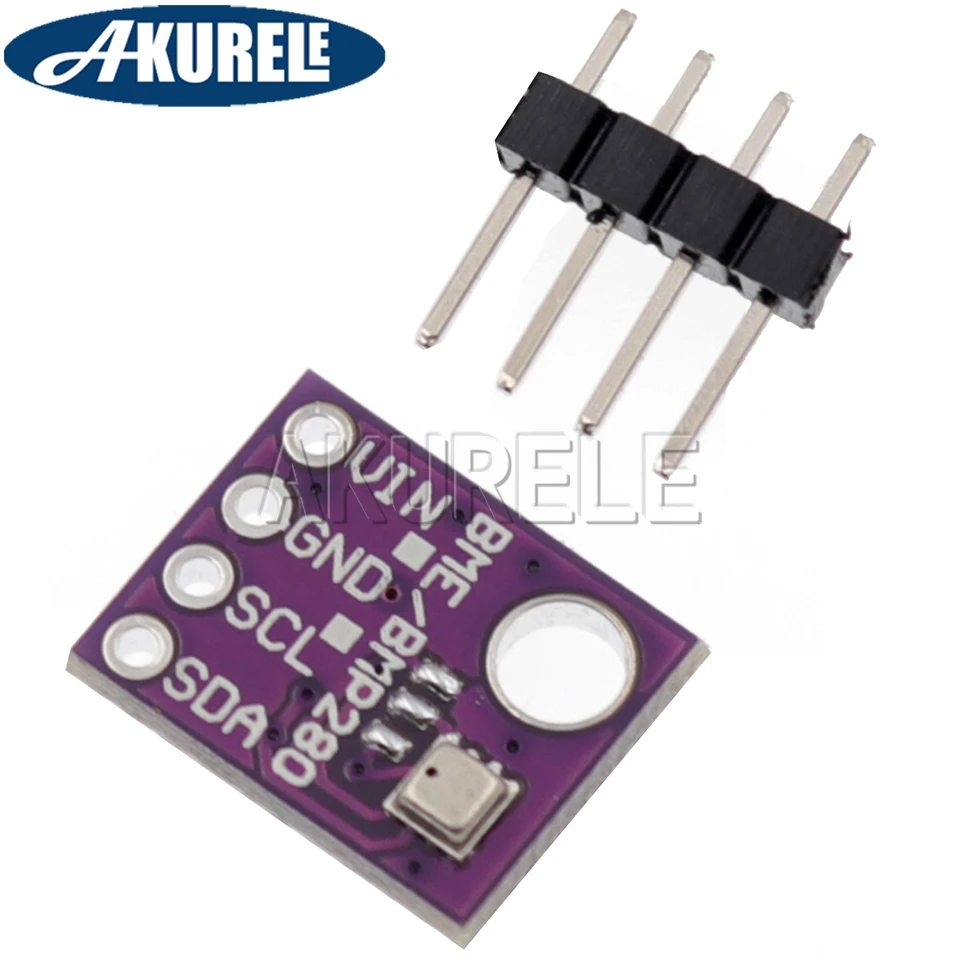 GY-BME280 3.3V 5V Precision Altimeter Atmospheric Pressure BME280 Sensor Module Digital Module Humidity Temperature Barometric