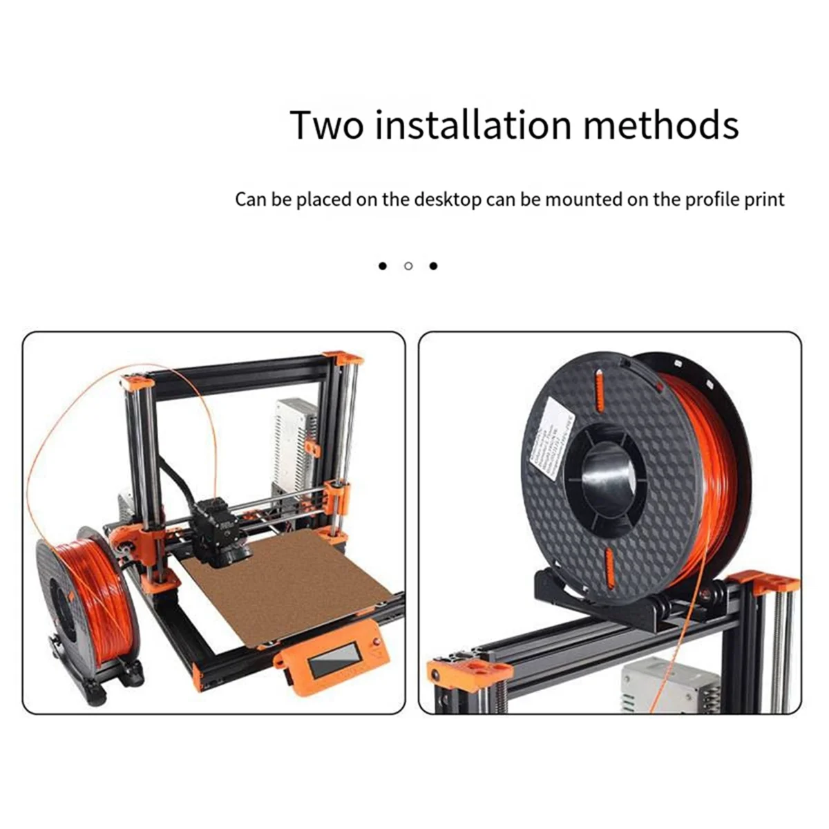 

Настольный держатель нити Toaiot для универсального регулируемого кронштейна для крепления нити для 3D-принтера PLA/ABS/Nylon/TPU