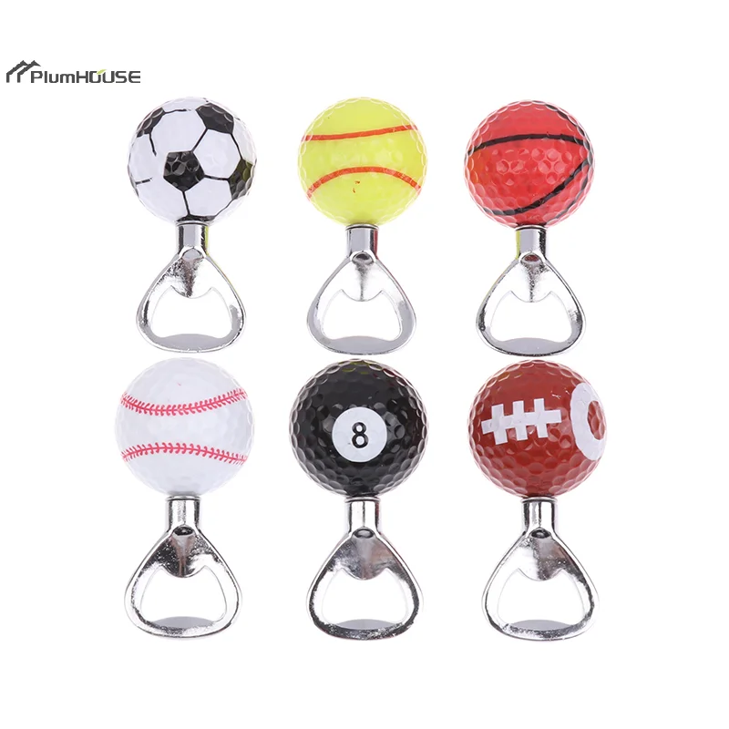 Ouvre-bouteille de Baseball de Football en acier inoxydable, ouvre-bouteille de bière amusant pour vins, nouveauté cadeau, fournitures de Bar pour fête de mariage