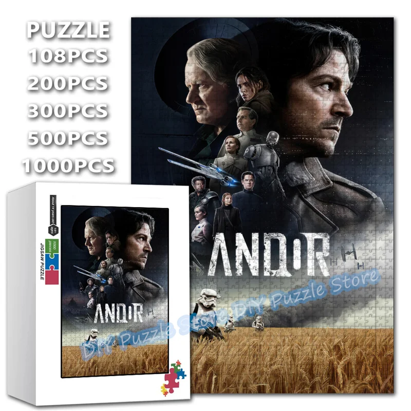 

Пазл-головоломка DIY «Звездные войны: Аренд» (108/200/300/500/1000/1500 элементов) с изображением персонажей-супергероев, игрушка для снятия стресса, подарок