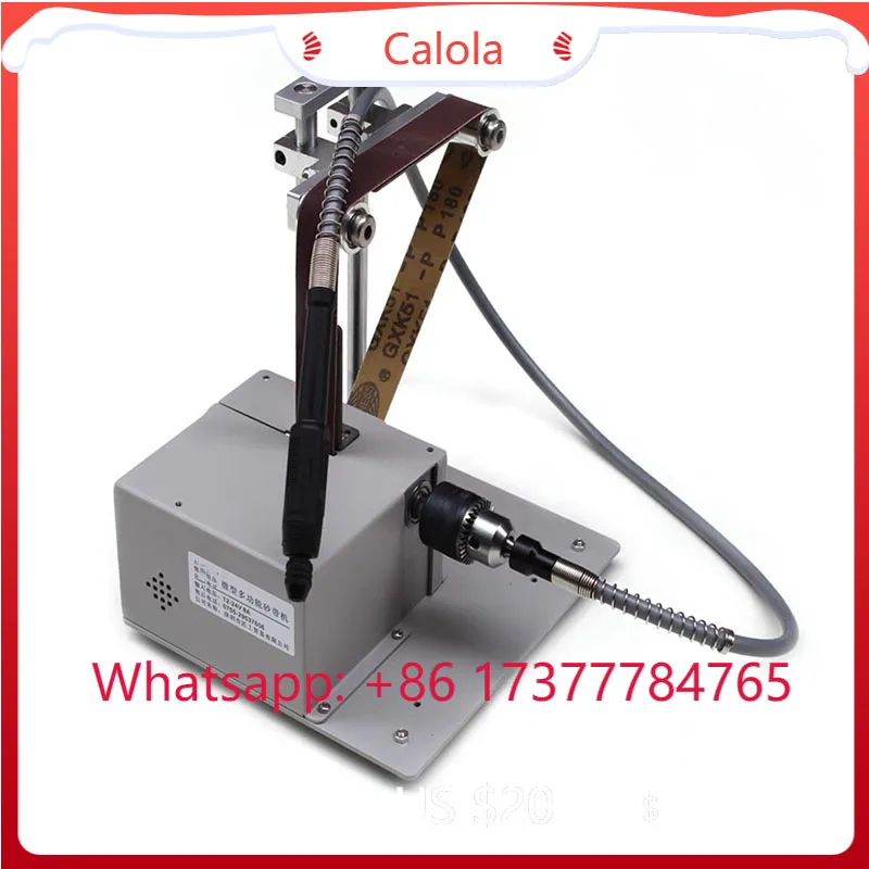 4-in-1 Mini Desktop Woodworking Saw Multifunctional DIY Tool Cutting Grinding Drilling Polishing
